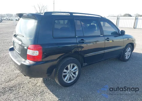 2006 Toyota Highlander Hybrid V6 z USA, uszkodzony, nr VIN JTEDW21A060003505